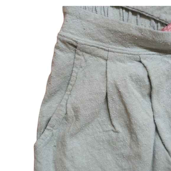 FREE PEOPLE Free-Est Linen/cotton Blend Nikki Set in Mineral Bath. Size XS - Picture 4 of 7